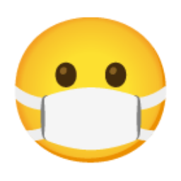 Face With Medical Mask u1f637 Icon 256 x 256