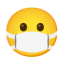 Face With Medical Mask u1f637 Icon 64 x 64