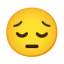 Pensive Face u1f614 Icon 64 x 64
