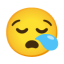 Sleepy Face u1f62a Icon 64 x 64