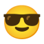 Smiling Face With Sunglasses u1f60e Icon 64 x 64