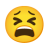 Tired Face u1f62b Icon 48 x 48