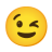 Winking Face u1f609 Icon 48 x 48
