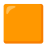 Large Orange Square u1f7e7 Icon 48 x 48