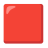 Large Red Square u1f7e5 Icon 48 x 48