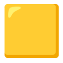 Large Yellow Square u1f7e8 Icon 128 x 128