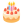Birthday Cake u1f382 Icon 24 x 24