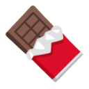 Chocolate Bar u1f36b Icon 128 x 128