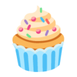 Cupcake u1f9c1 Icon 256 x 256