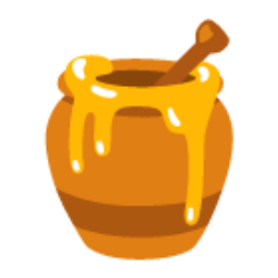 Honey Pot u1f36f Icon 256 x 256