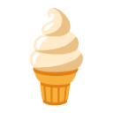 Soft Ice Cream u1f366 Icon 128 x 128