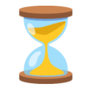 Hourglass Not Done u23f3 Icon 128 x 128
