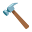 Hammer u1f528 Icon 64 x 64
