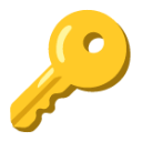 Key u1f511 Icon 128 x 128