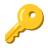 Key u1f511 Icon 48 x 48