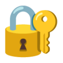 Locked With Key u1f510 Icon 128 x 128