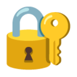 Locked With Key u1f510 Icon 256 x 256