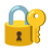 Locked With Key u1f510 Icon 48 x 48