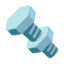 Nut And Bolt u1f529 Icon 64 x 64