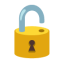 Unlocked u1f513 Icon 64 x 64