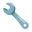 Wrench u1f527 Icon 64 x 64