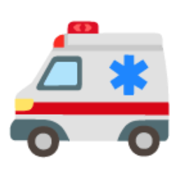 Ambulance u1f691 Icon 256 x 256
