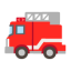 Fire Engine u1f692 Icon 64 x 64