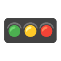 Horizontal Traffic Light u1f6a5 Icon 256 x 256