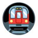 Metro u1f687 Icon 128 x 128