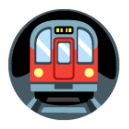 Metro u1f687 Icon 256 x 256