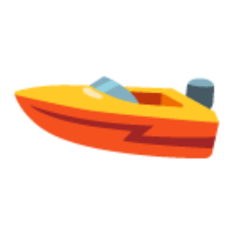 Speedboat u1f6a4 Icon 256 x 256