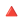 Red Triangle Pointed Up u1f53a Icon 24 x 24
