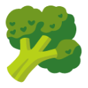 Broccoli u1f966 Icon 128 x 128