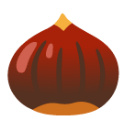 Chestnut u1f330 Icon 128 x 128