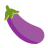 Eggplant u1f346 Icon 48 x 48