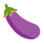 Eggplant u1f346 Icon 64 x 64
