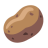 Potato u1f954 Icon 48 x 48