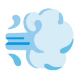 Dashing Away u1f4a8 Icon 256 x 256