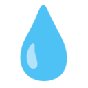 Droplet u1f4a7 Icon 128 x 128