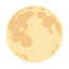 Full Moon u1f315 Icon 64 x 64