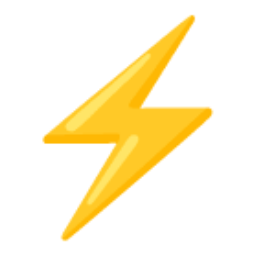 High Voltage u26a1 Icon 256 x 256