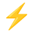 High Voltage u26a1 Icon 48 x 48