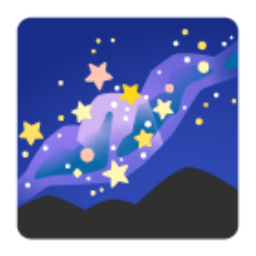 Milky Way u1f30c Icon 256 x 256