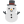 Snowman Without Snow u26c4 Icon 24 x 24
