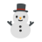 Snowman Without Snow u26c4 Icon 48 x 48