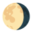 Waning Gibbous Moon u1f316 Icon 48 x 48