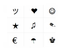 Text Symbols