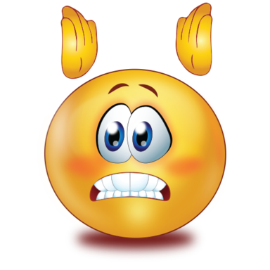 frightened scared surrender