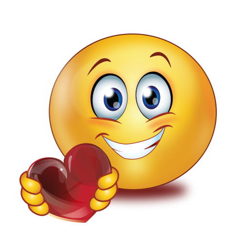 Holding Heart Emoji