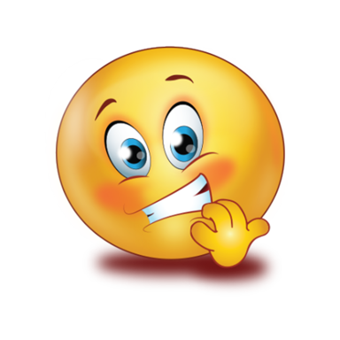 scared shaking teeth